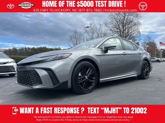 Used 2025 Toyota Camry SE w/ Multimedia Upgrade Package image 1