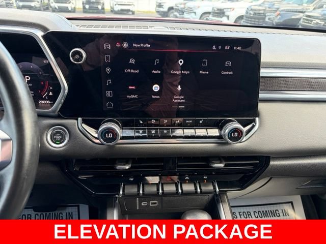 Used 2024 GMC Canyon Elevation w/ Elevation Premium Package RWD image 22