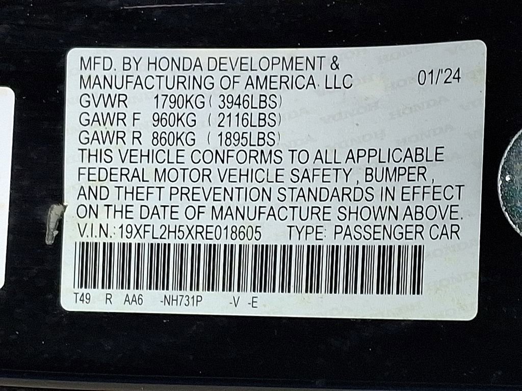 Used 2024 Honda Civic LX image 27