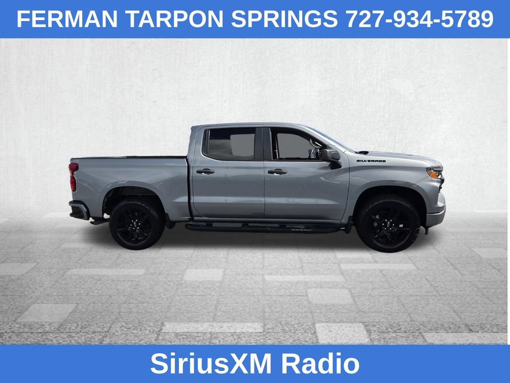 Certified 2024 Chevrolet Silverado 1500 Custom w/ Turbomax Blackout Package RWD image 14