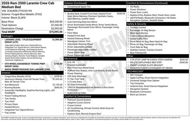 New 2026 RAM 2500 Laramie image 45