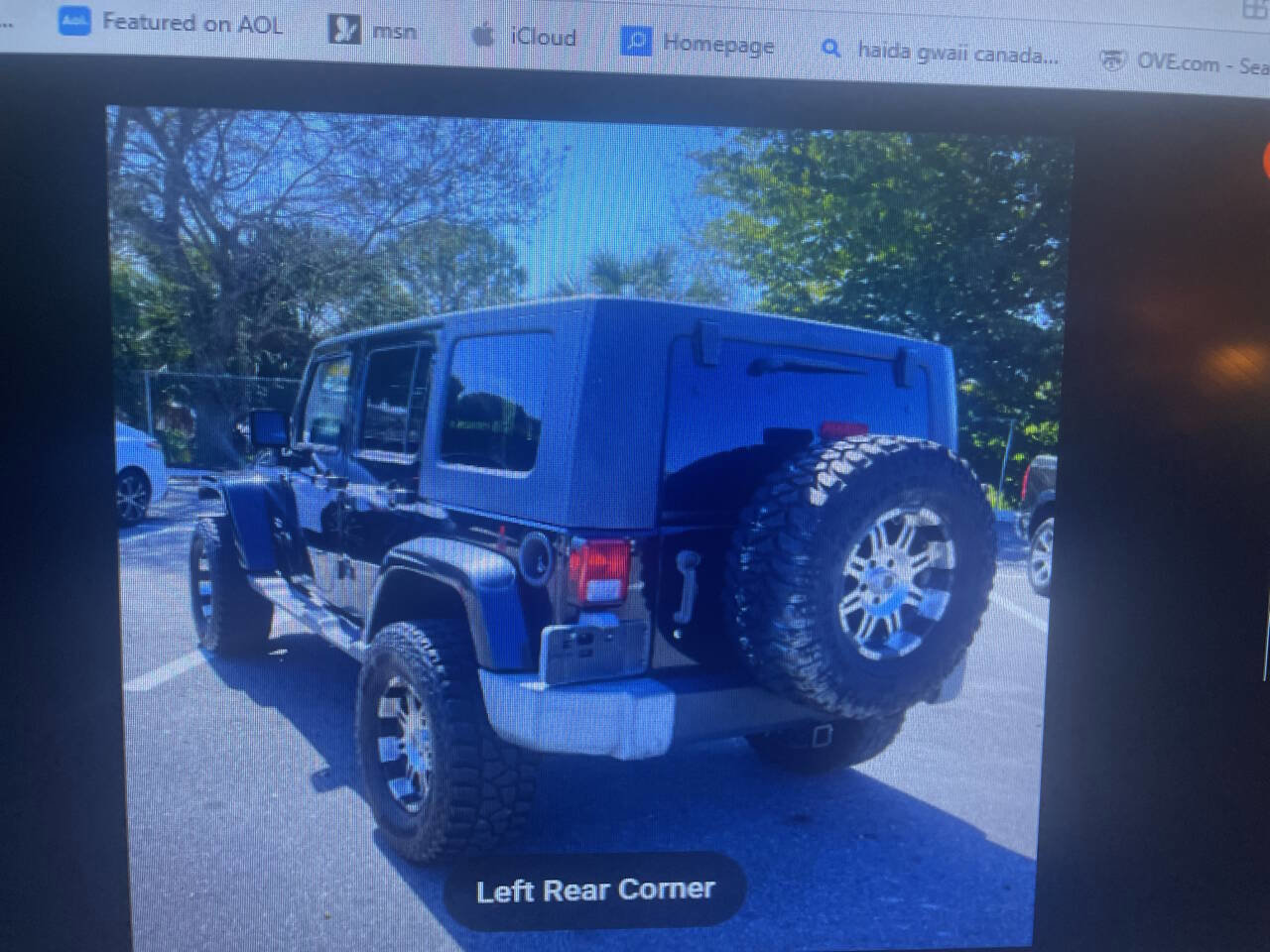 Used 2008 Jeep Wrangler Unlimited Sahara image 2