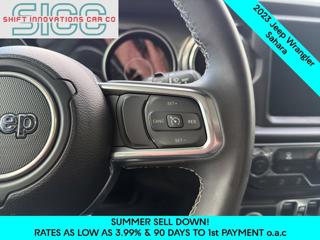 Used 2023 Jeep Wrangler Unlimited Sahara AWD/4WD image 14