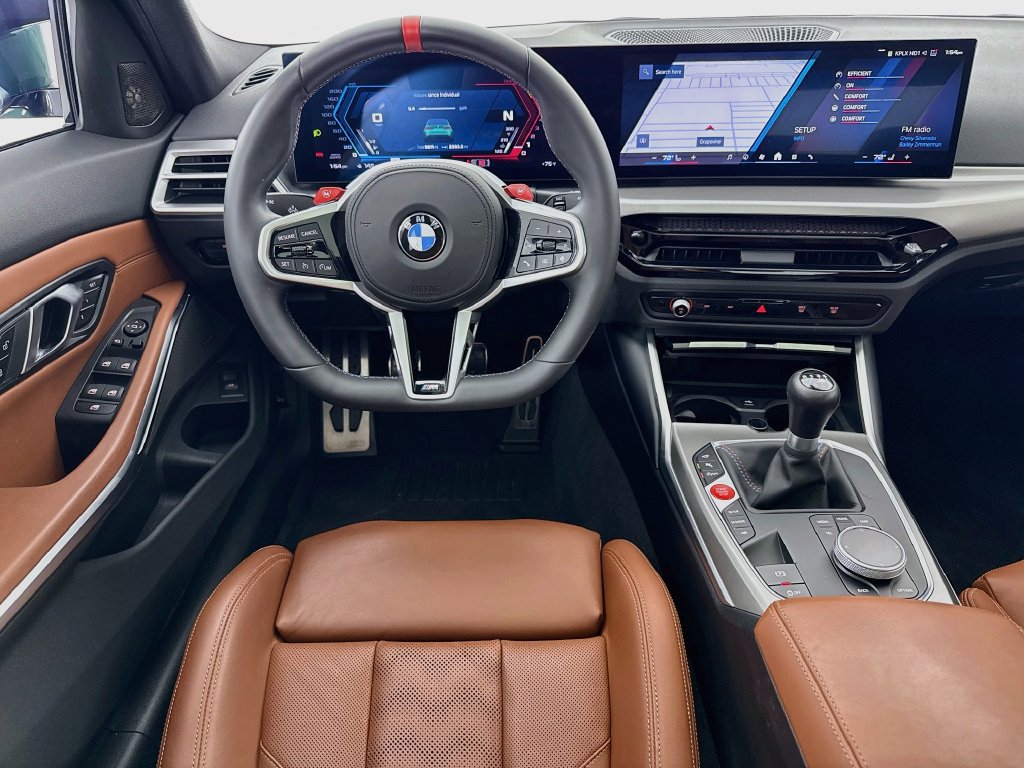 Used 2025 BMW M3 w/ Parking Assistance Package RWD image 24