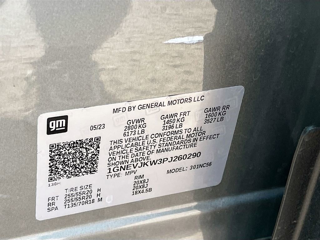 Used 2023 Chevrolet Traverse RS w/ LPO, Cargo Package image 35