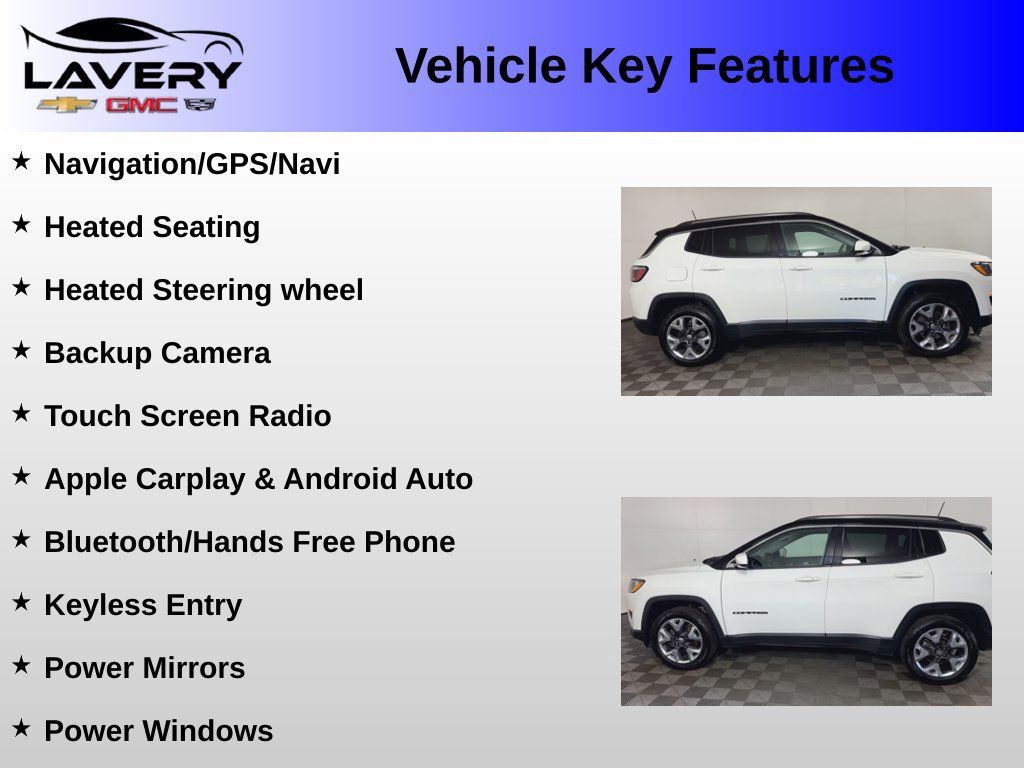 Used 2019 Jeep Compass Limited AWD/4WD image 2