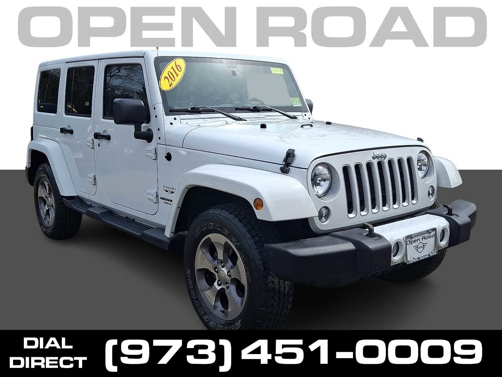 Used 2016 Jeep Wrangler Unlimited Sahara w/ Dual Top Group image 1