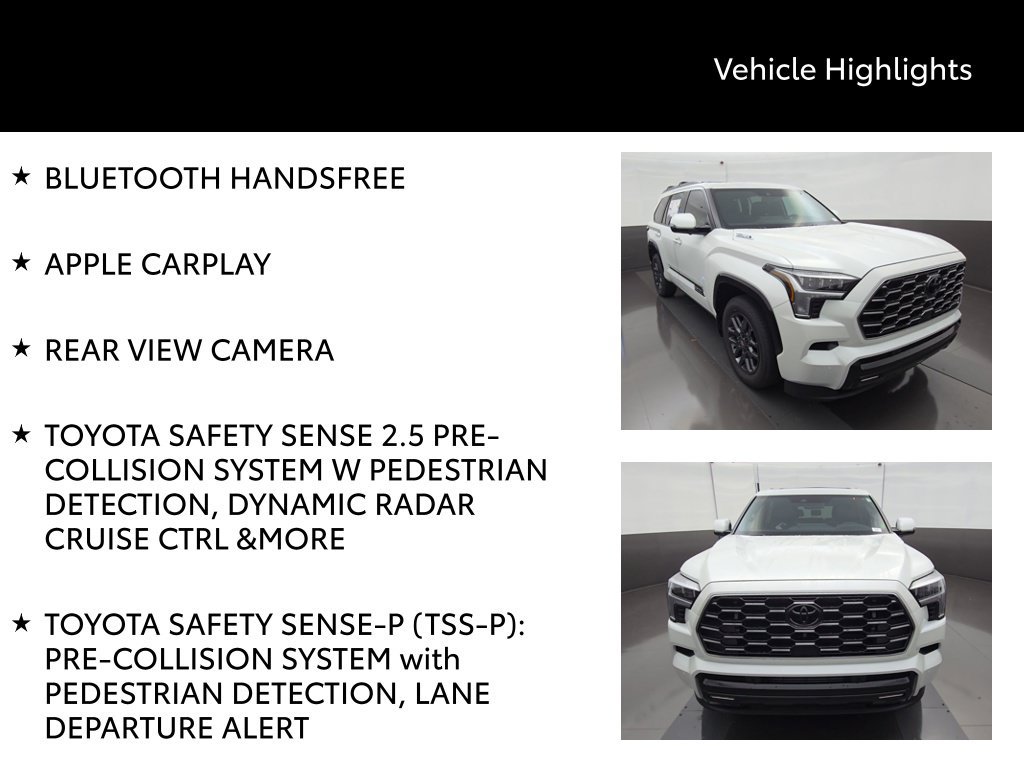 New 2026 Toyota Sequoia Platinum AWD/4WD image 8