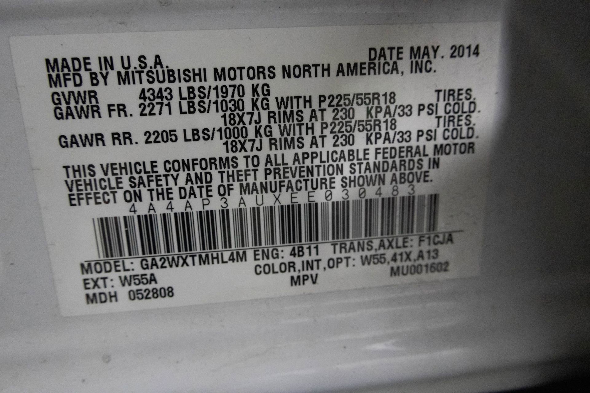 Used 2014 Mitsubishi Outlander Sport ES image 32