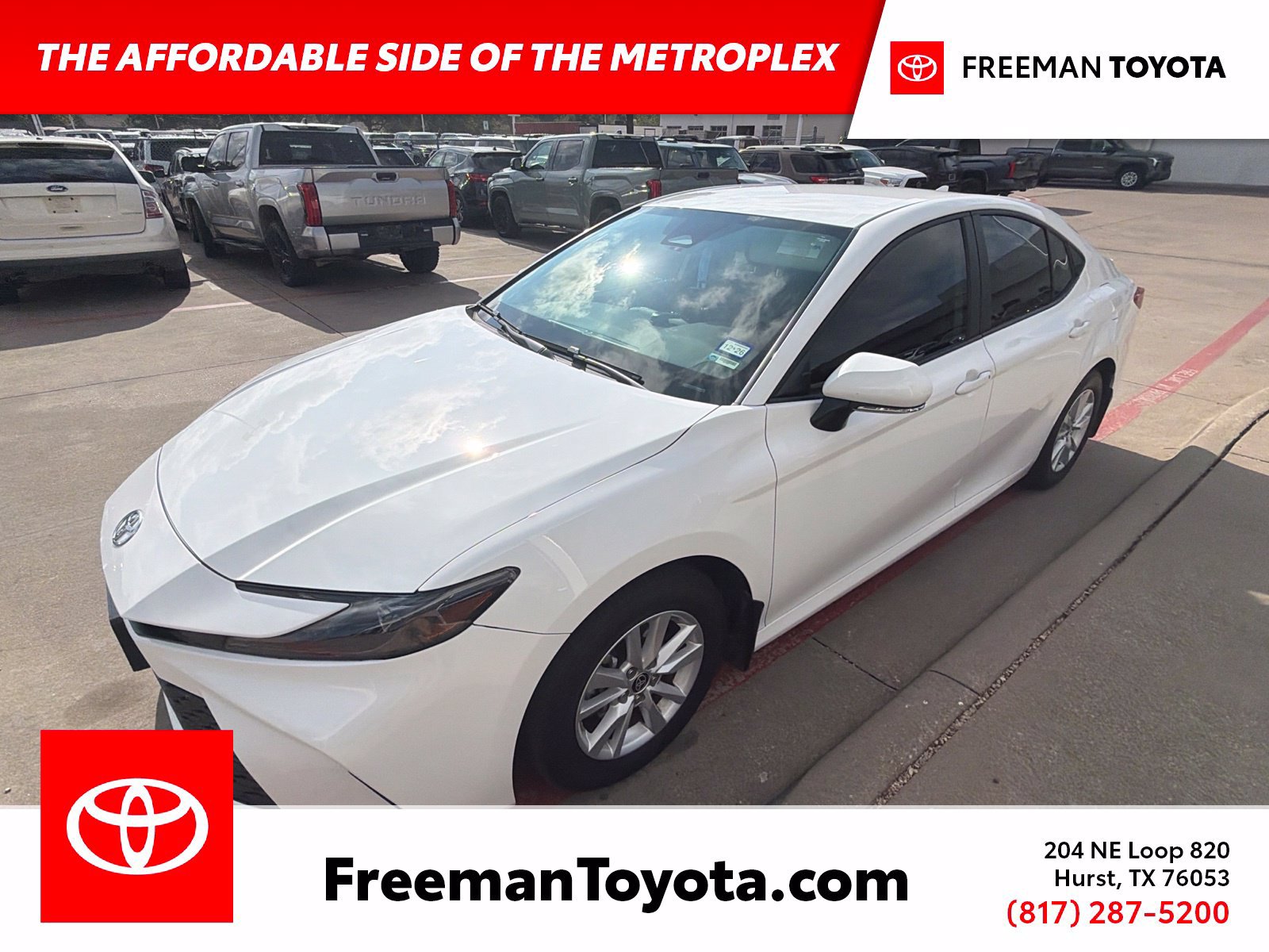 Used 2025 Toyota Camry LE FWD image 1