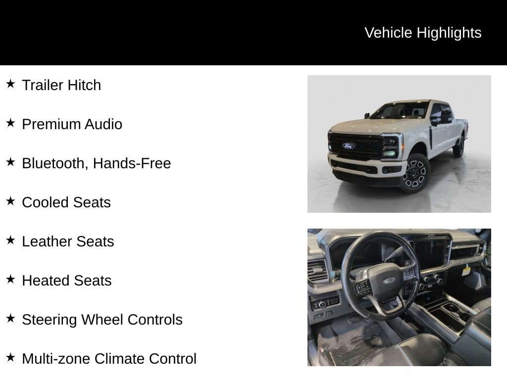 Used 2025 Ford F350 Platinum w/ FX4 Off-Road Package image 16