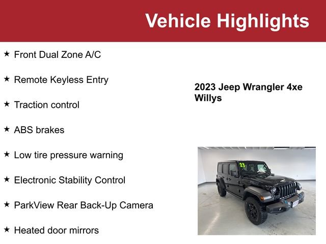 Used 2023 Jeep Wrangler Unlimited w/ Cold Weather Group image 2