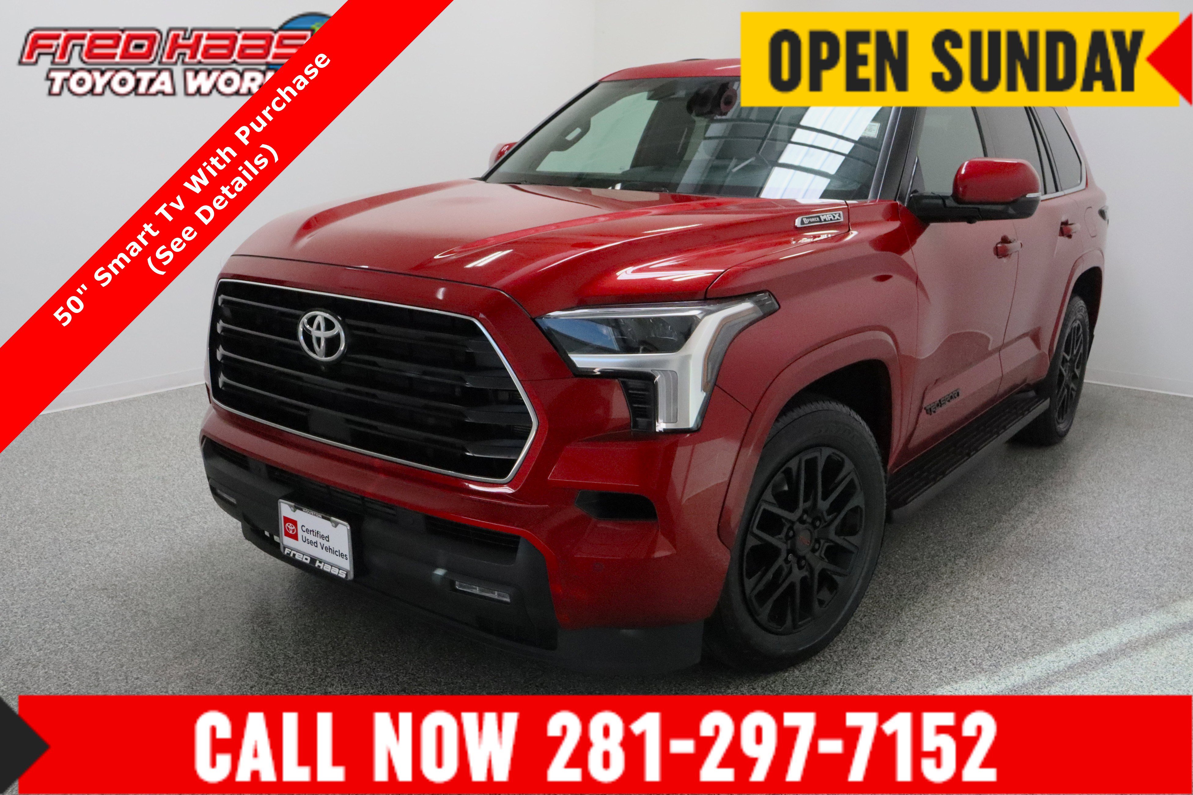 Certified 2025 Toyota Sequoia SR5 w/ SR5 Premium Package image 1