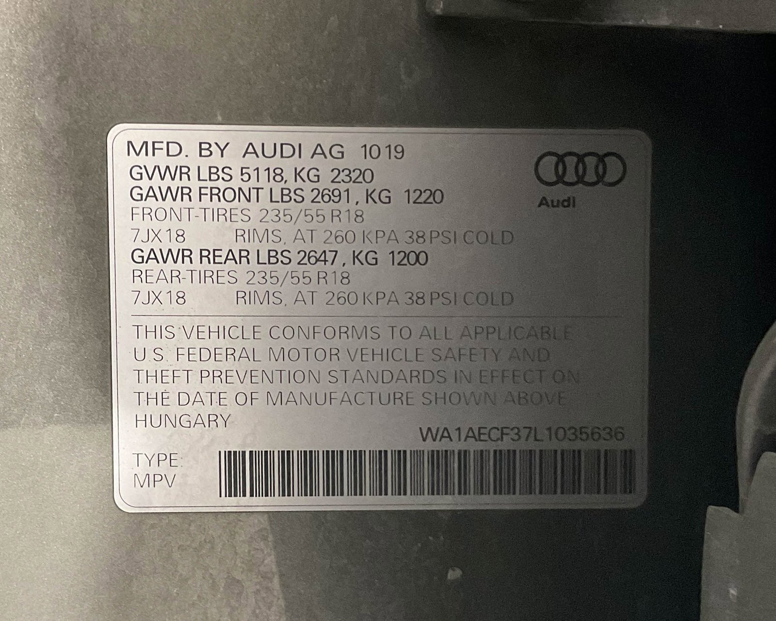 Used 2020 Audi Q3 2.0T Premium image 25
