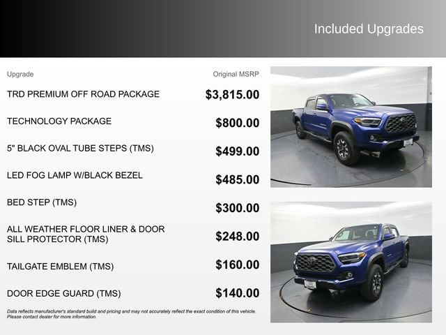 Used 2022 Toyota Tacoma TRD Off-Road w/ TRD Premium Off Road Package image 4