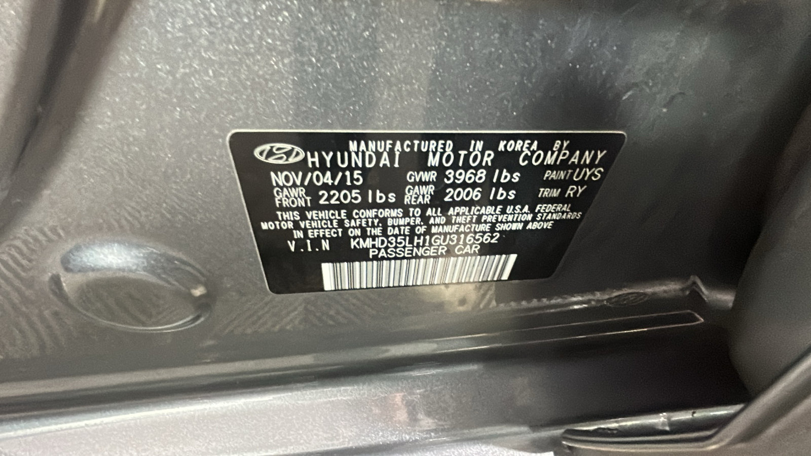 Used 2016 Hyundai Elantra GT FWD image 12