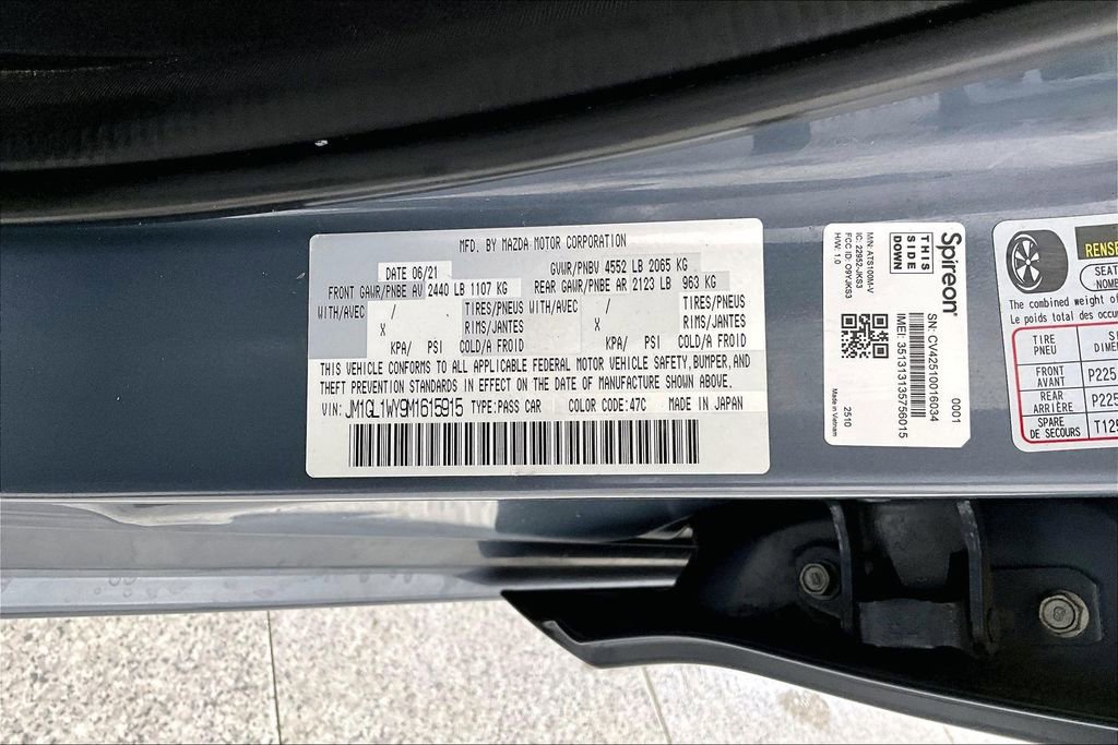 Used 2021 MAZDA MAZDA6 Carbon Edition image 42