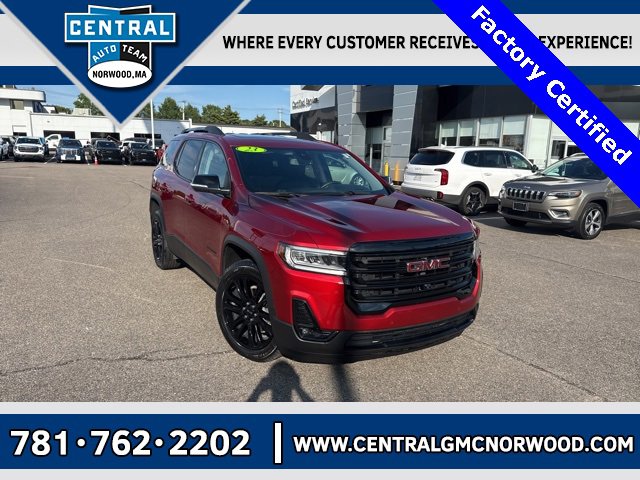 Certified 2023 GMC Acadia SLT w/ Elevation Edition