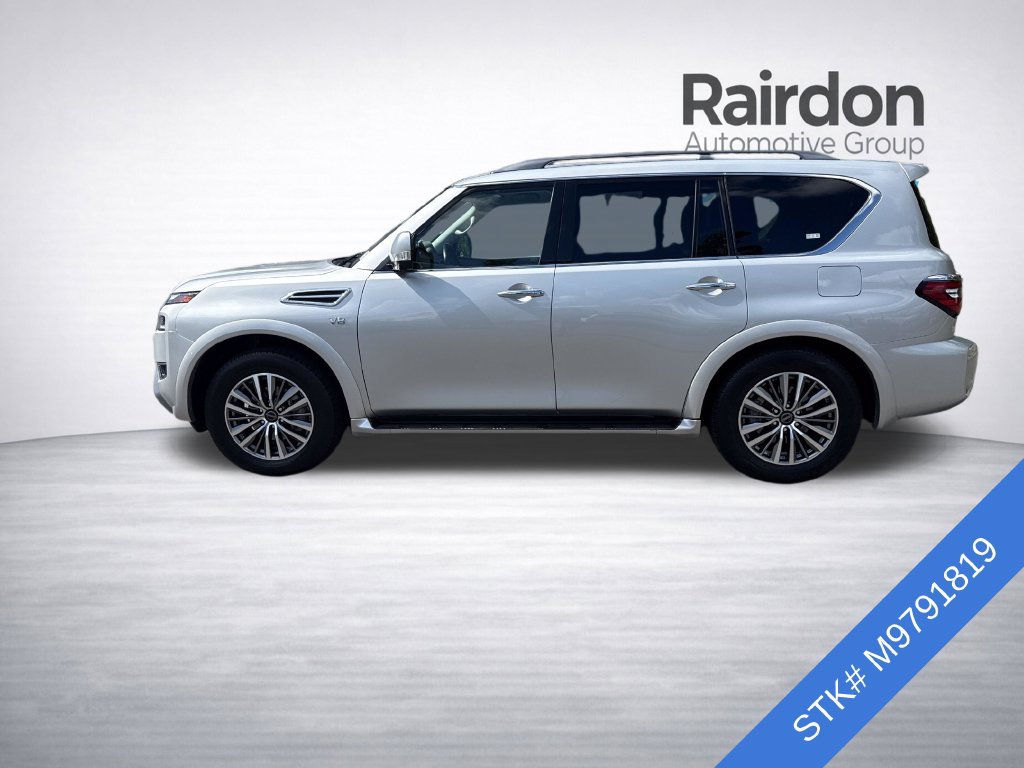 Used 2021 Nissan Armada SL w/ Captain's Chairs Package AWD/4WD image 4