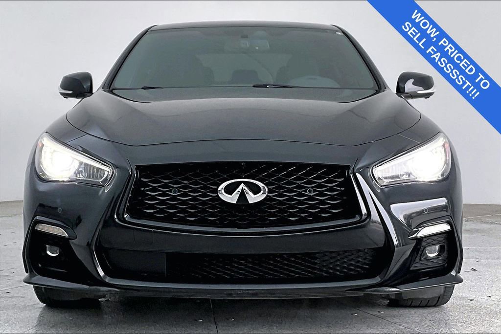 Used 2022 INFINITI Q50 Red Sport 400 image 6