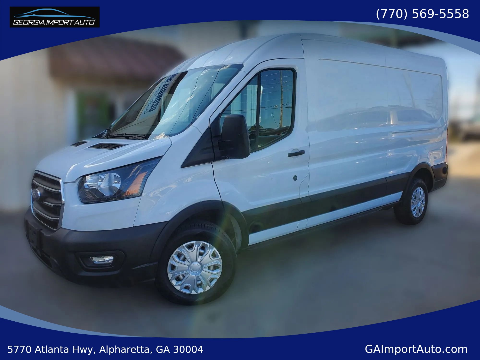 Used 2020 Ford Transit 250 Medium Roof w/ Load Area Protection Package image 1