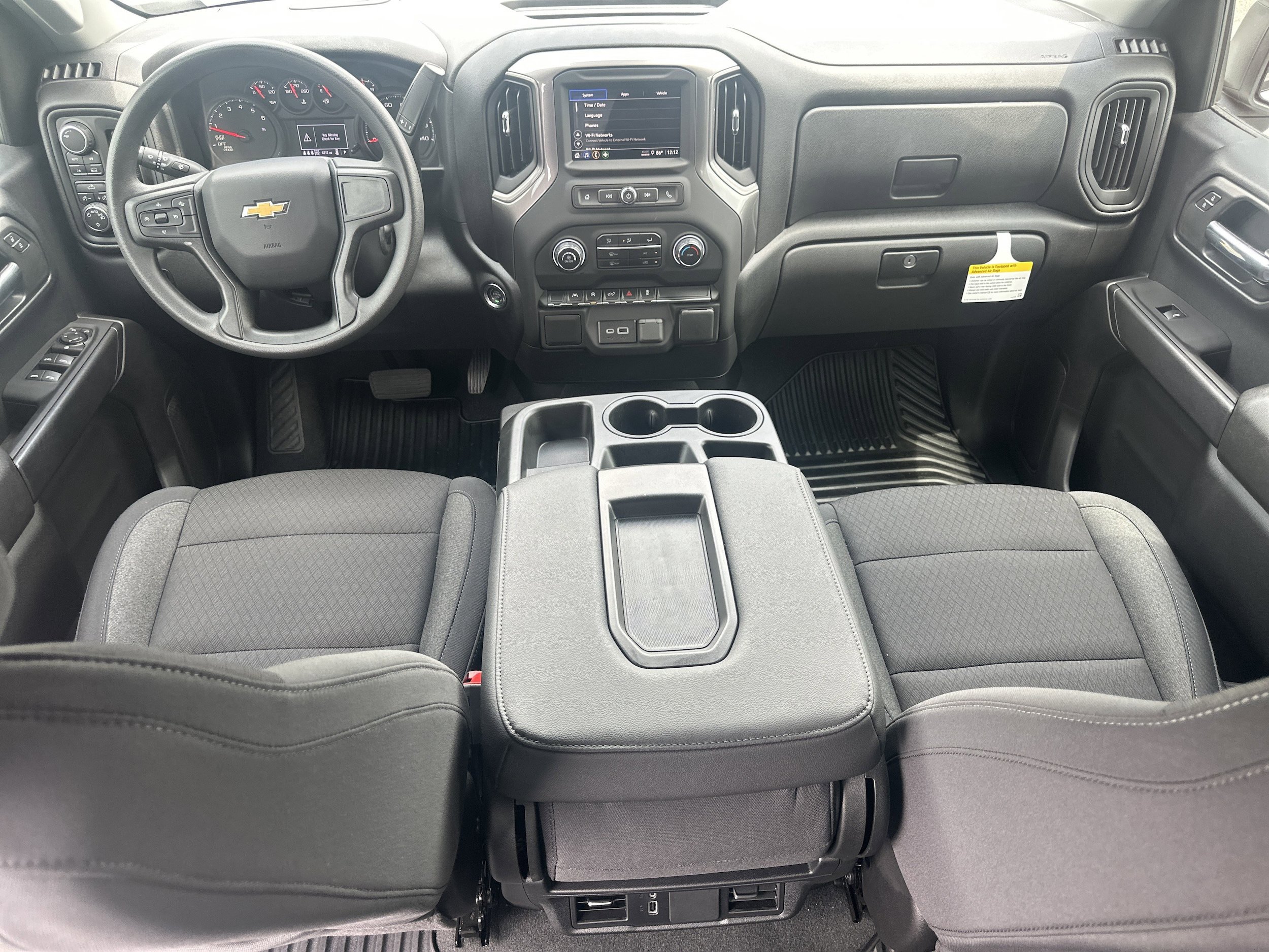 Used 2026 Chevrolet Silverado 1500 Custom w/ Turbomax Blackout Package AWD/4WD image 24