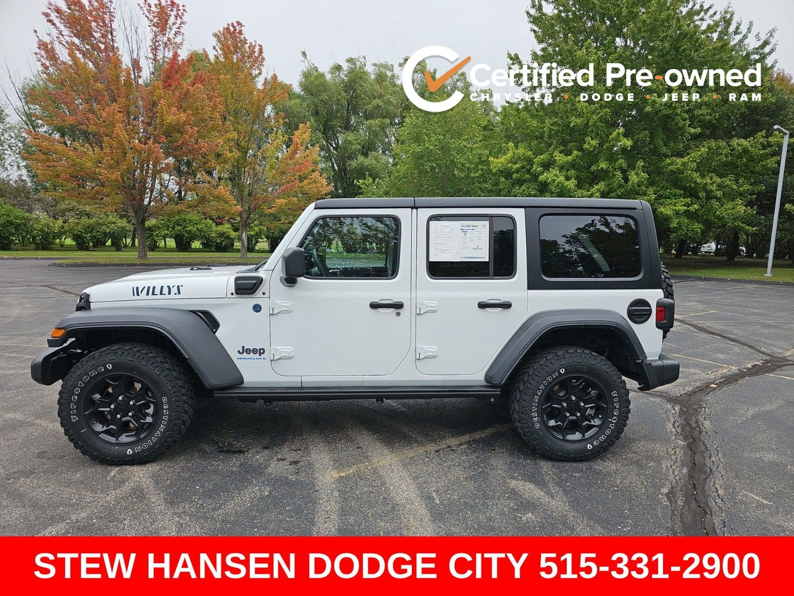 Used 2023 Jeep Wrangler Unlimited w/ Cold Weather Group AWD/4WD image 1