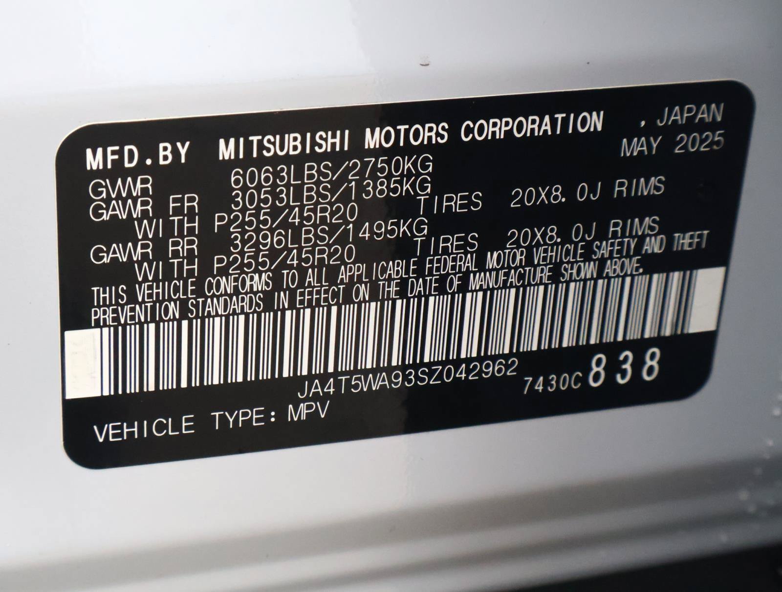 Used 2025 Mitsubishi Outlander SEL AWD/4WD image 23