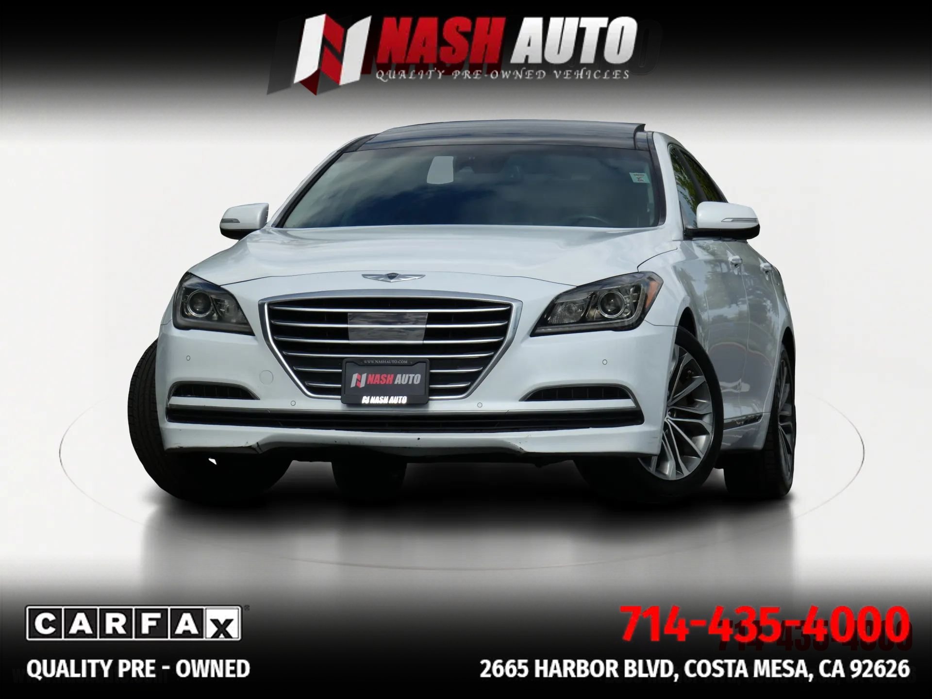 Used 2015 Hyundai Genesis 3.8 w/ Option Group 03 RWD image 2