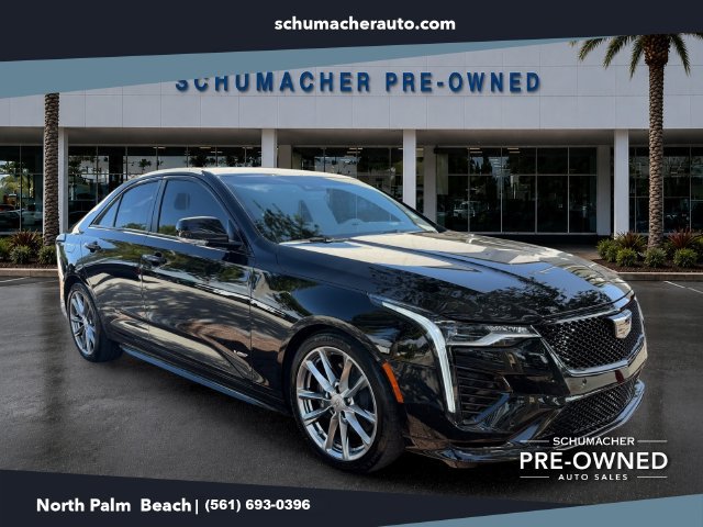 Used 2024 Cadillac CT4 V w/ Navigation Package RWD image 1