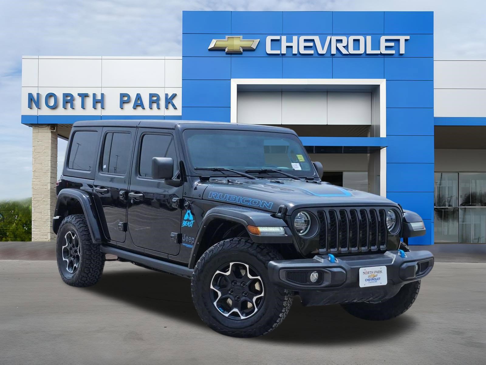 Used 2022 Jeep Wrangler Unlimited Rubicon 4xe AWD/4WD image 1