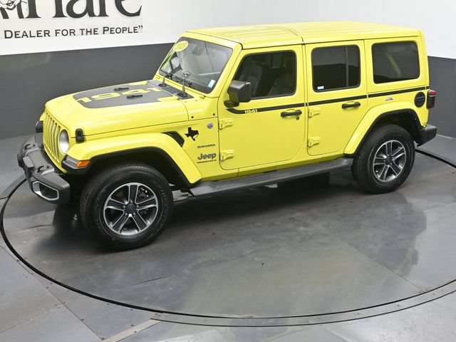 Used 2023 Jeep Wrangler Unlimited Sahara w/ LED Lighting Group AWD/4WD image 43