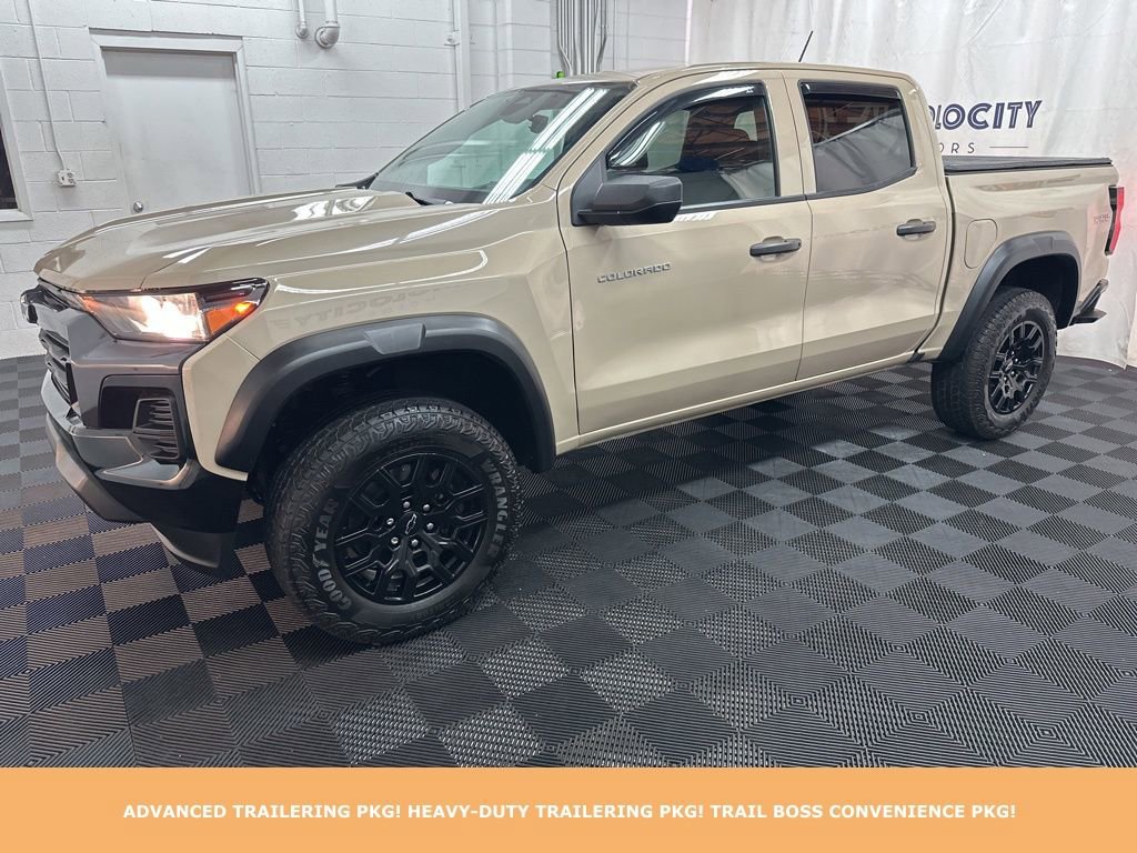 Used 2023 Chevrolet Colorado Trail Boss w/ Advanced Trailering Package AWD/4WD video 1