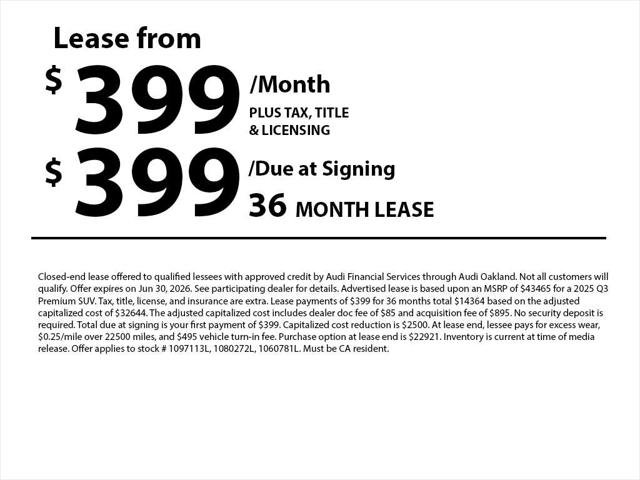 Used 2025 Audi Q3 2.0T Premium w/ Convenience Package AWD/4WD image 2