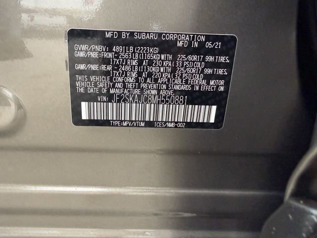 Used 2021 Subaru Forester Premium w/ Popular Package #1 AWD/4WD image 7