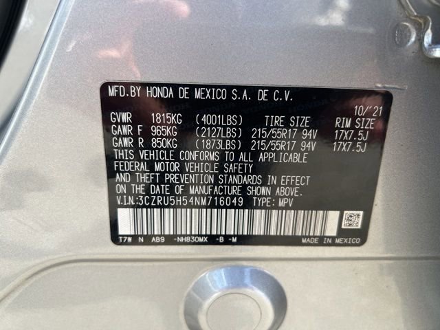 Used 2022 Honda HR-V EX image 22