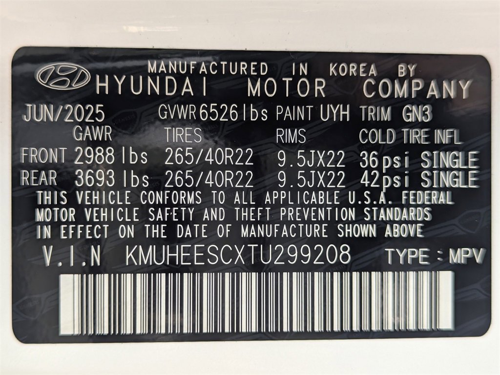 New 2026 Genesis GV80 3.5T Prestige image 24