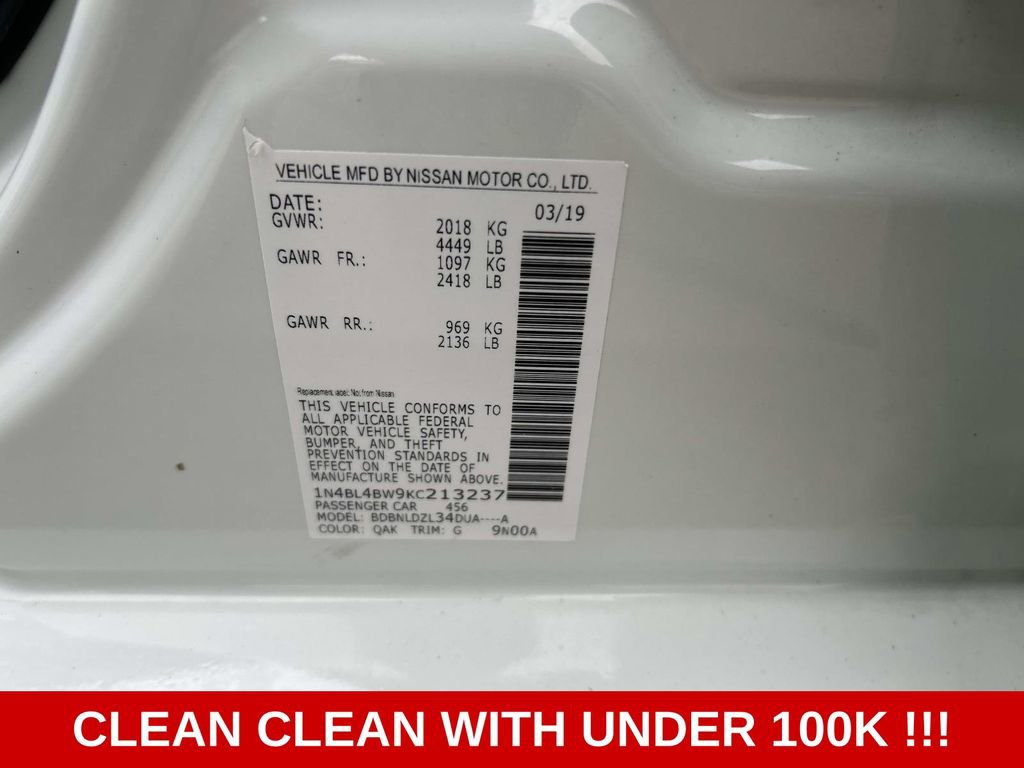 Used 2019 Nissan Altima 2.5 S AWD/4WD image 19