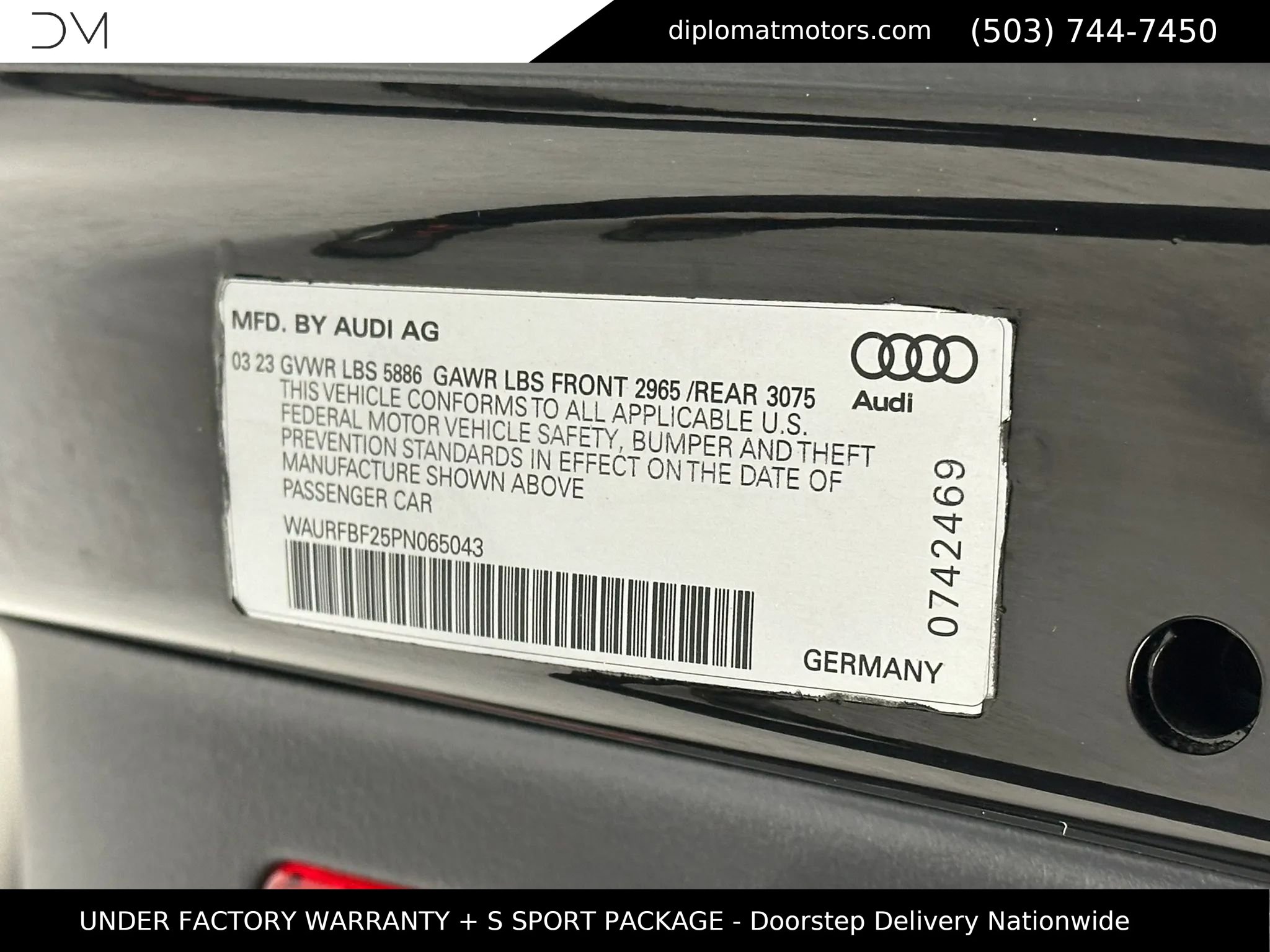 Used 2023 Audi S7 Premium Plus w/ Premium Plus Package image 48