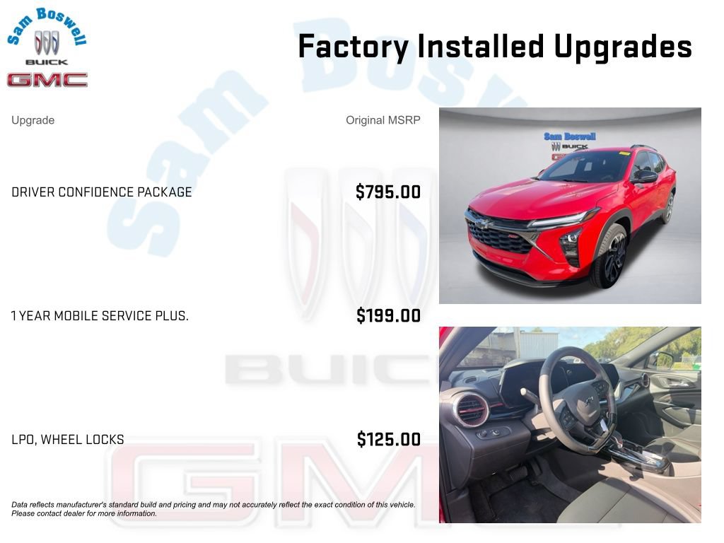 Used 2026 Chevrolet Trax RS w/ Driver Confidence Package FWD image 3