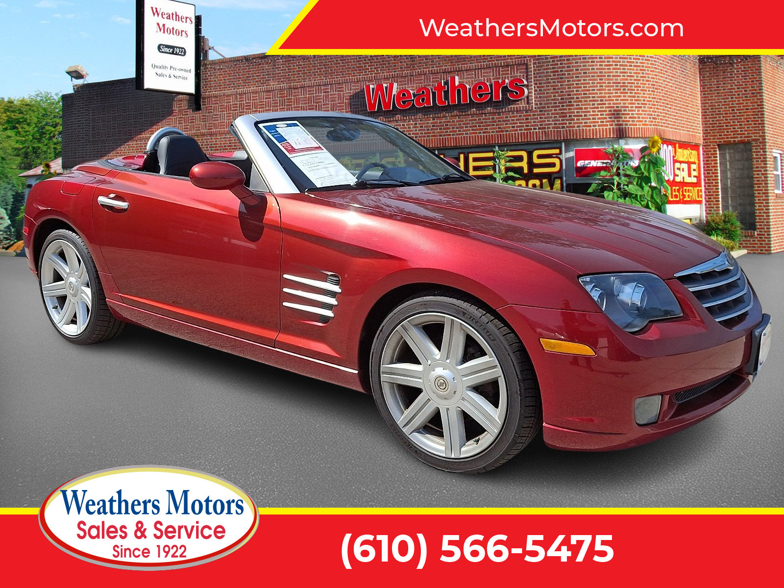 Used 2005 Chrysler Crossfire Limited RWD image 1