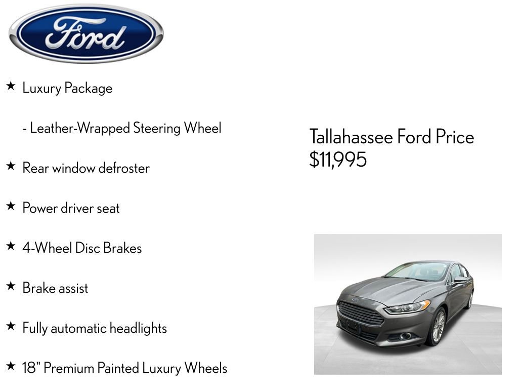 Used 2014 Ford Fusion SE w/ Equipment Group 202A image 9