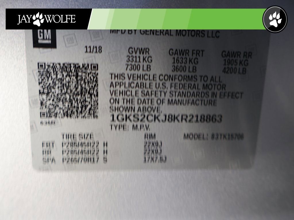 Used 2019 GMC Yukon Denali w/ Open Road Package image 13