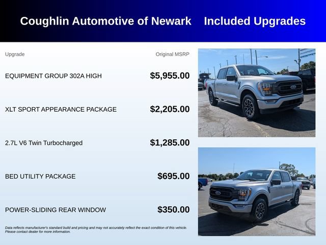 Used 2023 Ford F150 XLT w/ Equipment Group 302A High AWD/4WD image 3