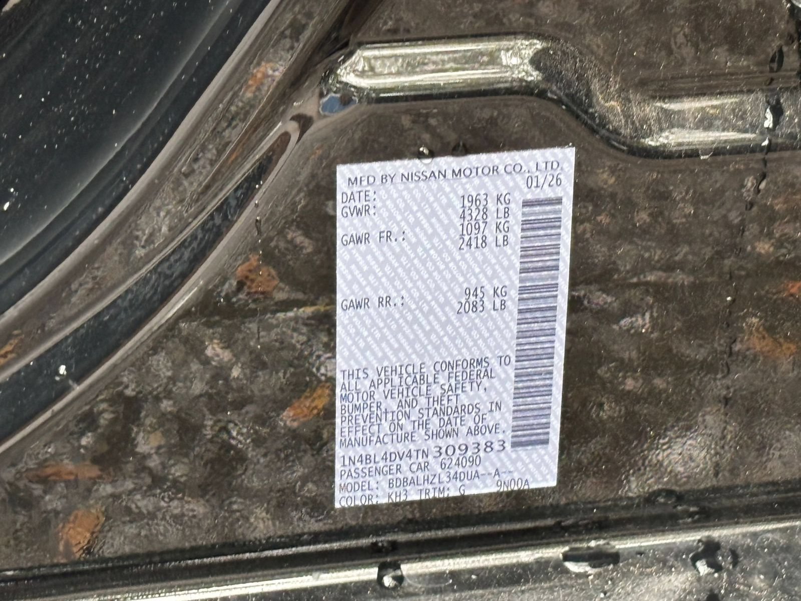 Used 2026 Nissan Altima 2.5 SV FWD image 21