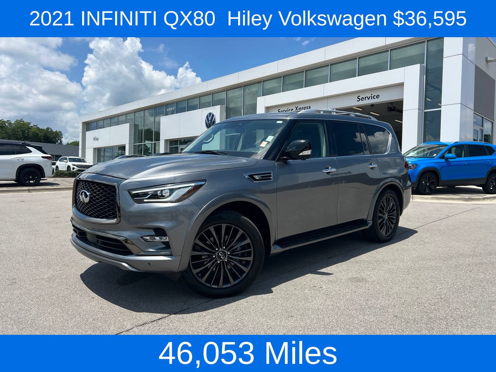 Used 2021 INFINITI QX80 Premium Select w/ Cargo Package RWD 360° Tour