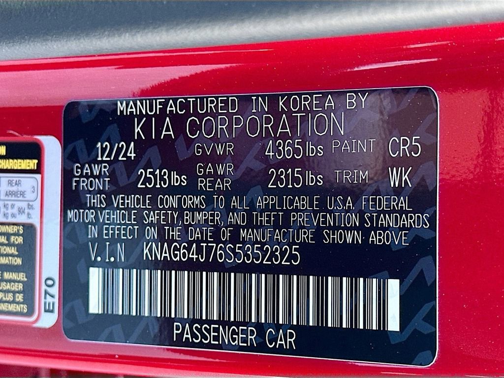 Certified 2025 Kia K5 GT-Line image 31