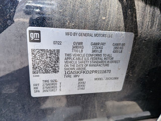 Used 2023 Chevrolet Suburban Premier AWD/4WD image 16