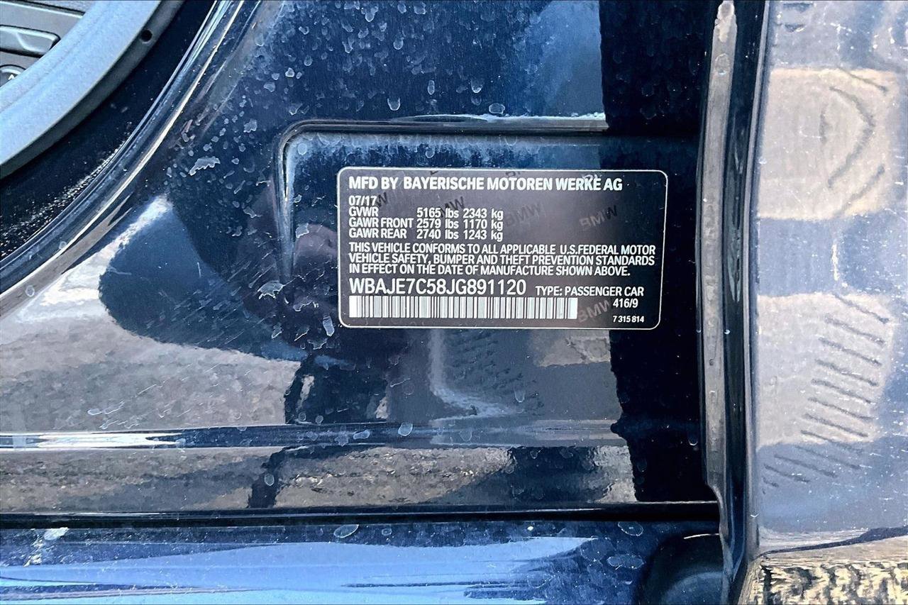 Used 2018 BMW 540i xDrive 540i xDrive w/ M Sport Package image 19