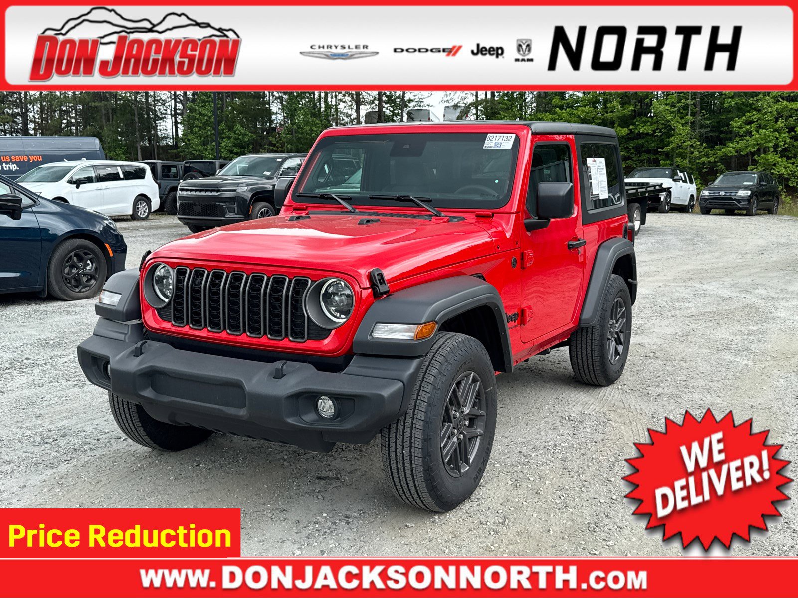 Used 2025 Jeep Wrangler Sport AWD/4WD image 1